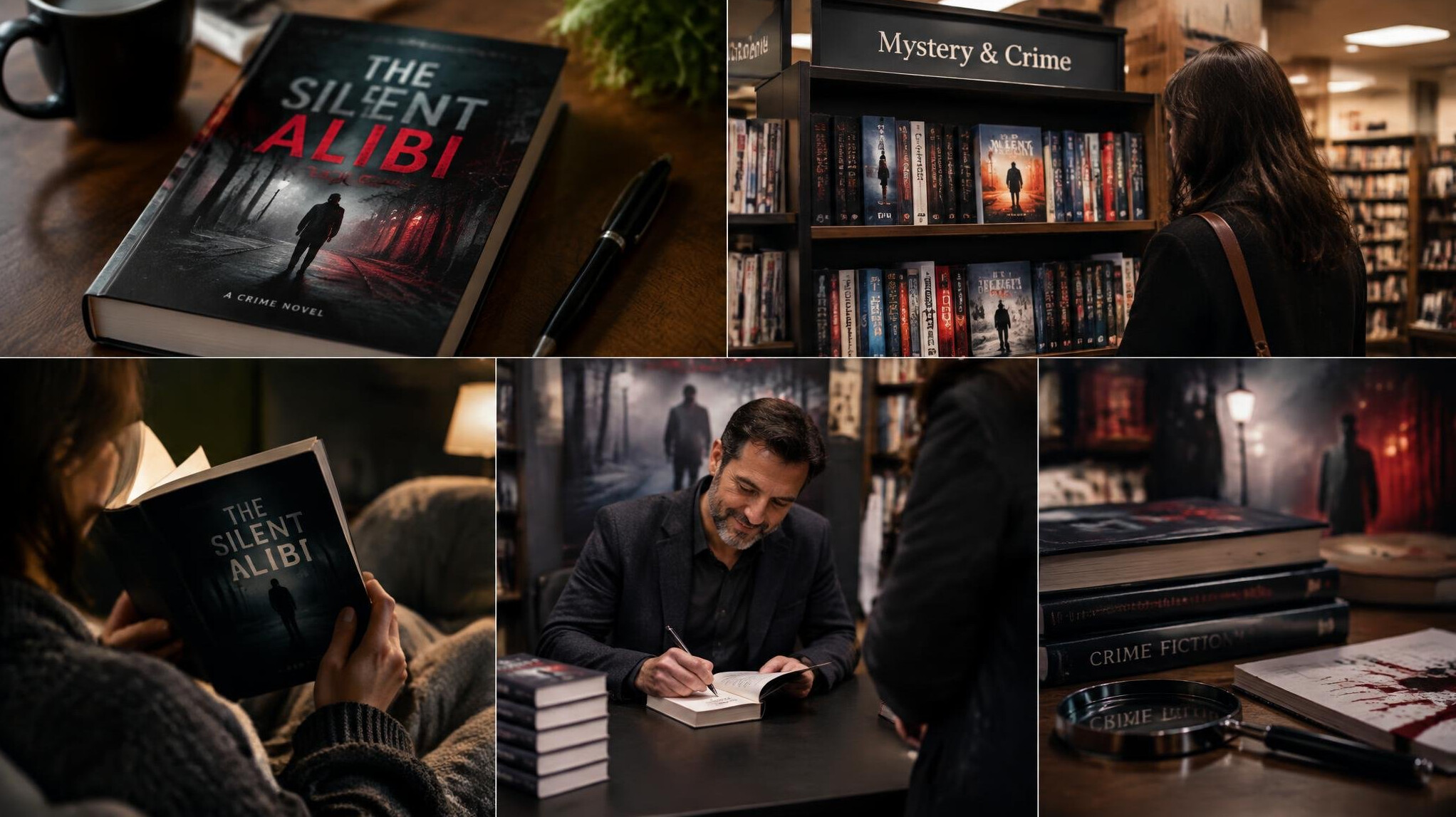 published crime novel